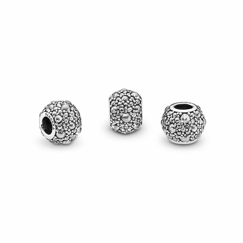 Pandora Shimmering Droplets Charm Ireland - Sterling Silver/Cubic Zirconia - 346591UPQ